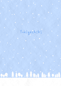 snowscape(blue)@winter