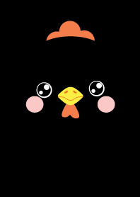 Simple Face Black Chicken Theme