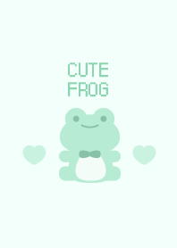 Cute frog Simple2 Green