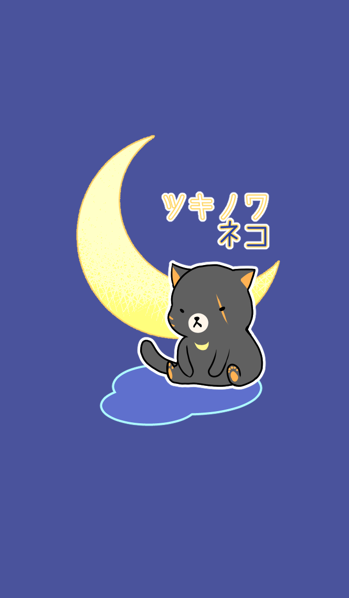 Asiatic black cat