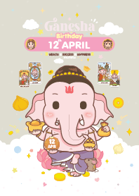 Ganesha x April 12 Birthday
