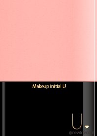 Makeup initial U