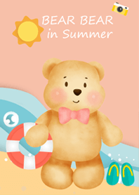 bear bear in summer.