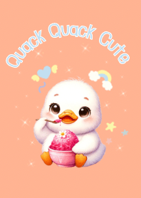 ลูกเป็ดแคว๊กแคว๊กน่ารัก