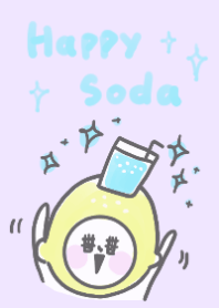Happy lemon man and Soda