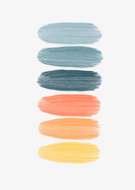 Colour Palette *blue orange