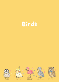 My beloved bird02 light yellow