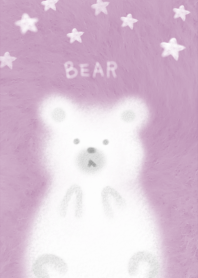 Soft polar bear pink