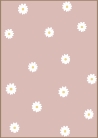 flowers bloom/pinkbrown