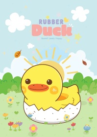 Rubber Duck Garden Galaxy Cute