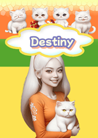 Destiny and her cat GYO02