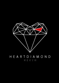 HEART DIAMOND -BLACK-
