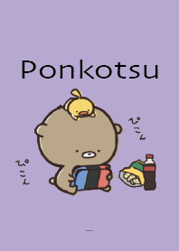 Blue Purple : What ? Bear Ponkotsu 3