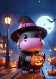 Moo Dong Deng Hippo Halloween n.34