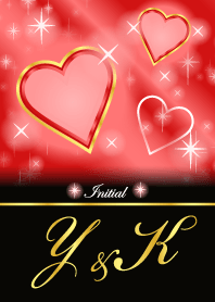 Y&K -Initial-Love forecast-Red Heart