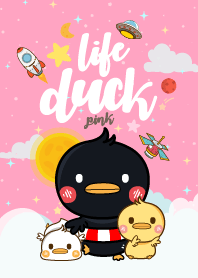 Duck Life Galaxy Pink