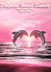 Wishes come true Heart and dolphin2