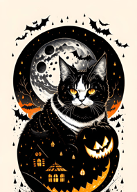 halloween cat Ad1d51