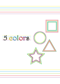 5 colors !