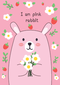 I am pink rabbit No.1