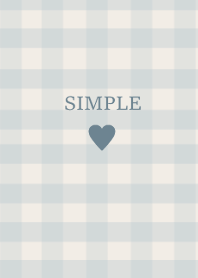 SIMPLE HEART //check bluebeige