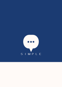 SIMPLE(beige blue)V.1667b