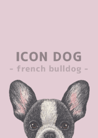 ICON DOG - french bulldog - PASTEL PK/04