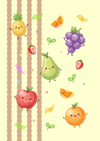 Happy Fruits Yellow.w