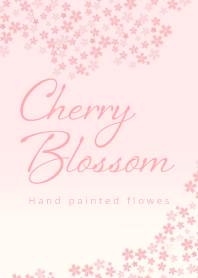 Cherry blossoms illustration in spring
