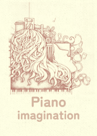 piano imagination  BRN gold