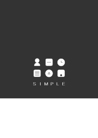 SIMPLE(white gray)V.274b