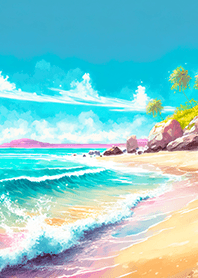 Beautiful real scenery(Summer-741)