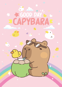 Capybara Good Day - Little Duck