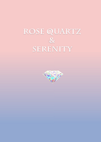 Rose Quartz & Serenity with Diamond