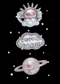 Jewely Planet Y2K Black