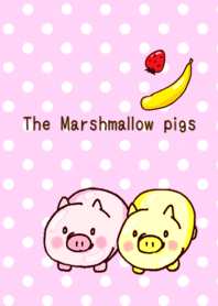 Marshmallow pigs