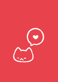 Chill out cat.(red10)