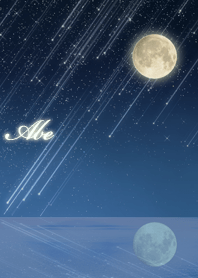 Abe Moon & meteor shower