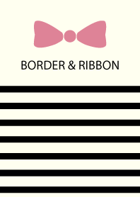 Black Border & Pink Ribbon 18