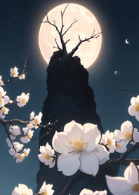 Bright Moon and Dawn AF8D0E