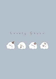 Yuru Ghost /blue beige