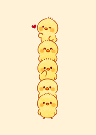 Fluffy Chicken-Light yellow