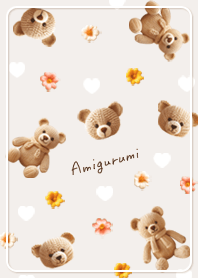 brown Hand-knitted bear 02_2