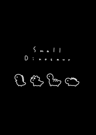 Small Dinosaur 2 /black white