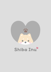 Shiba Inu2 Pad - gray