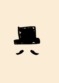 おしゃれひげハットアイコン