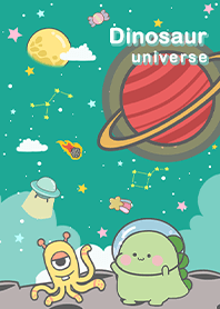 Universe/Dinosaurs/Aliens/Green