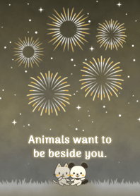 Animals want to be beside you.050-2 WHYE