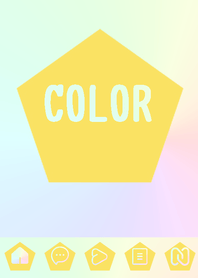 brown color rainbow  I25