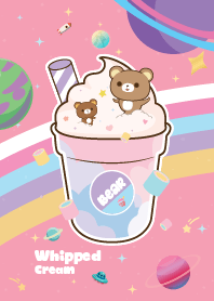 Brown Bear Sweets Galaxy Whipped Cream
